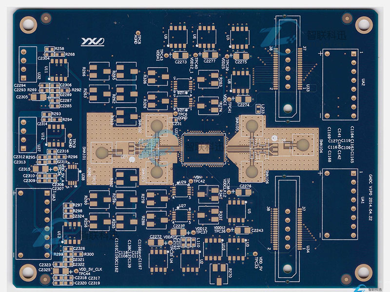 10层嵌入式系统主板PCB