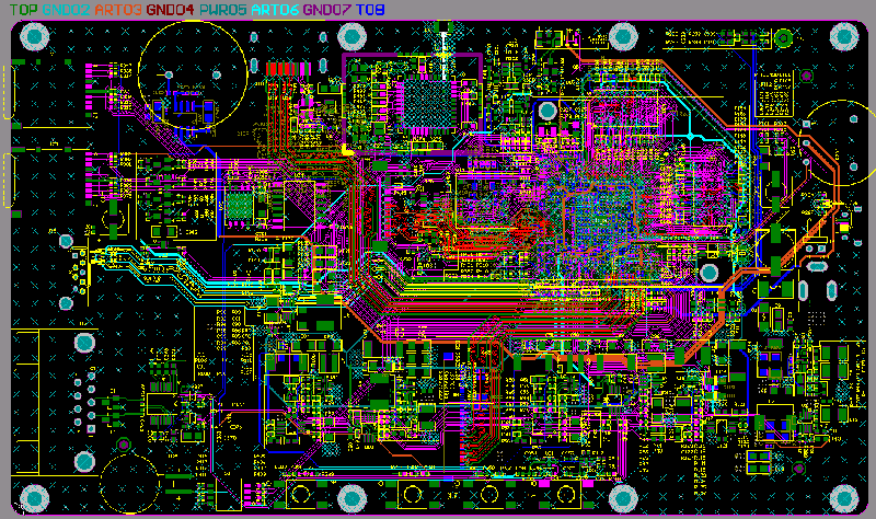 HI3559AV100芯片方案pcb